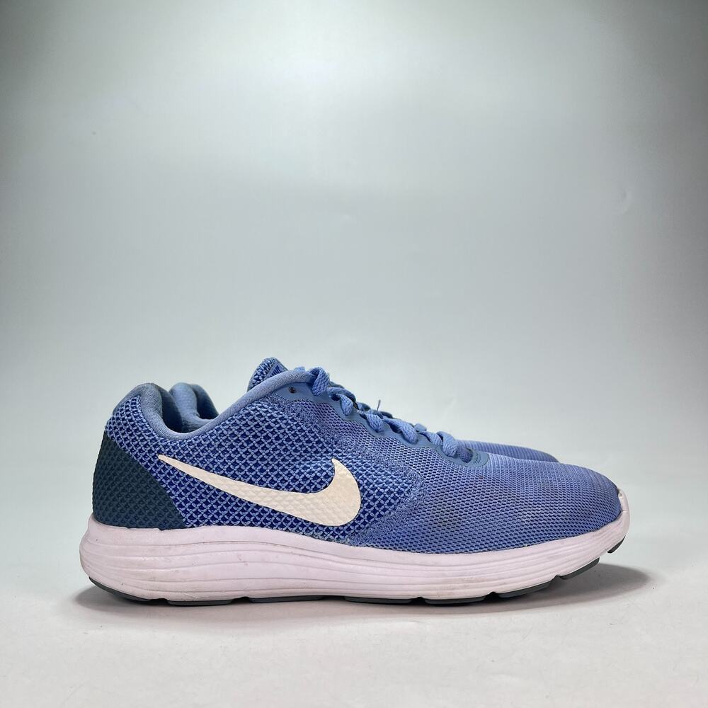 Nike Revolution 3 Deep Royal Blue Road Running Shoes 819303-400 Women's Size 8.5